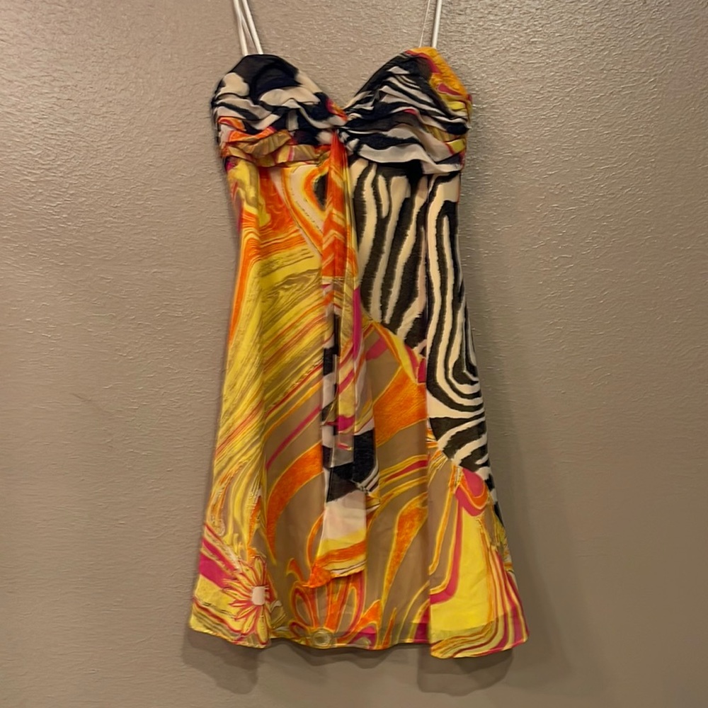 Fun strapless dress